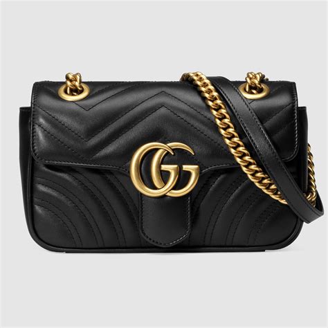 gucci black marmont mini bag|gucci marmont small price.